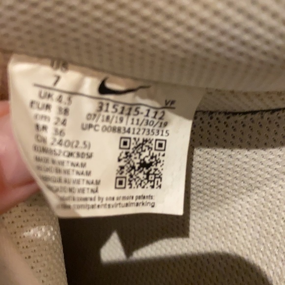 Nike Air Force 1 - good condition - size 7 - Picture 9 of 10